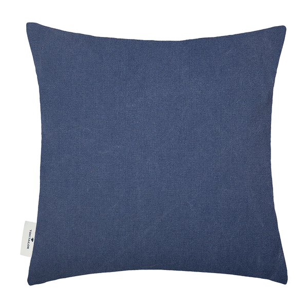 Kissenbezug Washed - Baumwolle / Polyester - Marineblau
