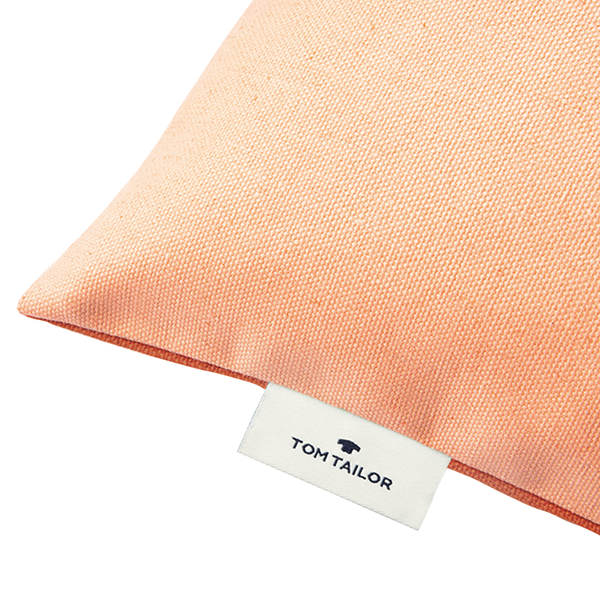 Kissenbezug Dove Signature - Polyester / Baumwolle - Koralle