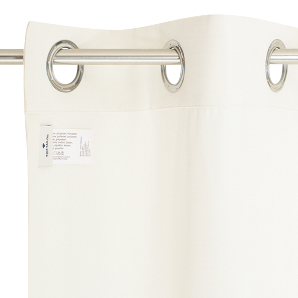 Ösenschal Dove Signature - Polyester / Baumwolle - Wollweiß