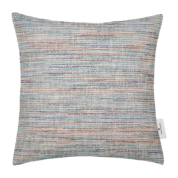 Kissenbezug Structured - Mischgewebe - Blau