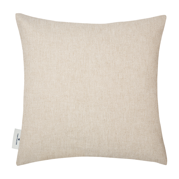 Kissenbezug Structured - Mischgewebe - Blau