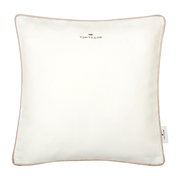 Kissenbezug Dove Signature - Polyester / Baumwolle - Beige / Sand