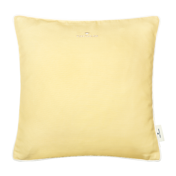 Kissenbezug Dove Signature - Polyester / Baumwolle - Gelb