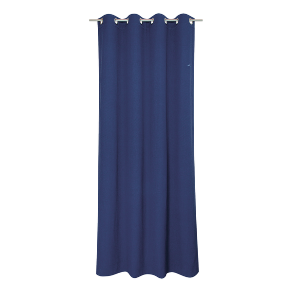 Ösenschal Dove Signature - Polyester / Baumwolle - Marineblau