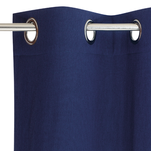 Ösenschal Dove Signature - Polyester / Baumwolle - Marineblau