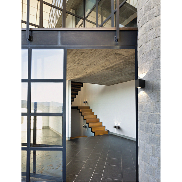 LED-Wandleuchte Canto VIII - Stahl - 2-flammig