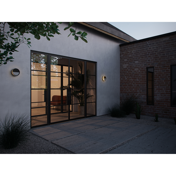 LED-Wandleuchte Smartlight II - Kunststoff / Stahl - 1-flammig - Schwarz