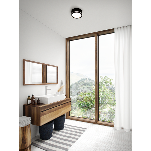 LED-Wandleuchte Smartlight II - Kunststoff / Stahl - 1-flammig - Schwarz