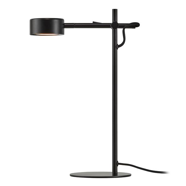 LED-Tischleuchte Clyde - Stahl / Kunststoff- 1-flammig