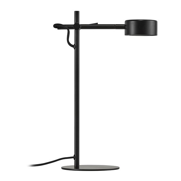LED-Tischleuchte Clyde - Stahl / Kunststoff- 1-flammig