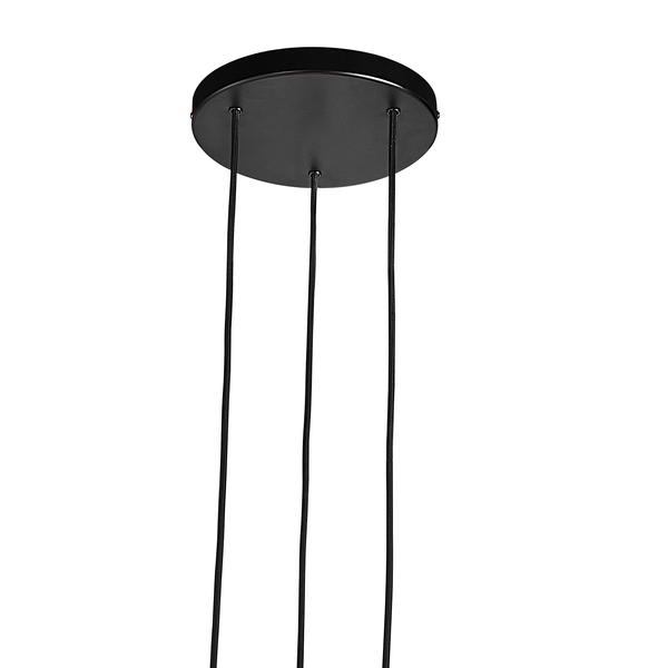 Pendelleuchte Tilo III - Stahl - 3-flammig