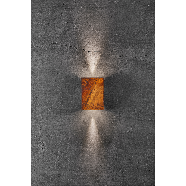 LED-Wandleuchte Fold VI - Stahl - 2-flammig