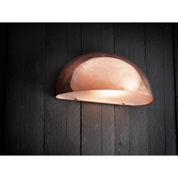 Wandleuchte Scorpius - Stahl / PVC - 1-flammig - Kupfer