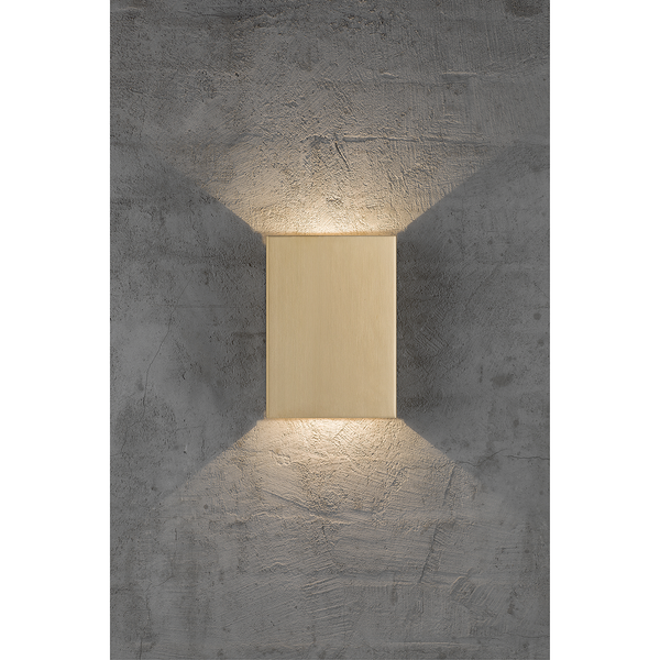 LED-Wandleuchte Fold XI - Stahl - 2-flammig