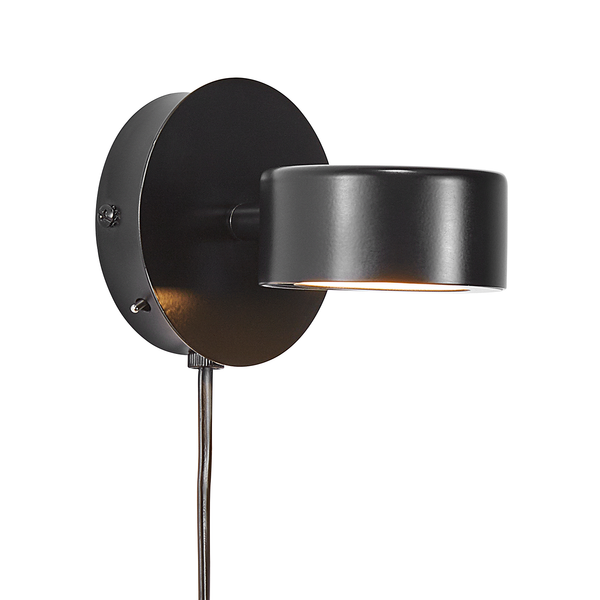 LED-Wandleuchte Clyde - Stahl / Kunststoff- 1-flammig