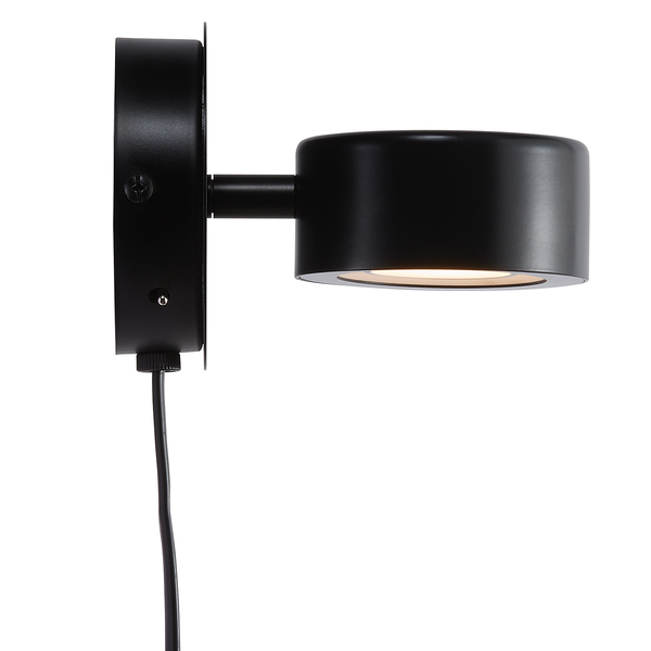 LED-Wandleuchte Clyde - Stahl / Kunststoff- 1-flammig