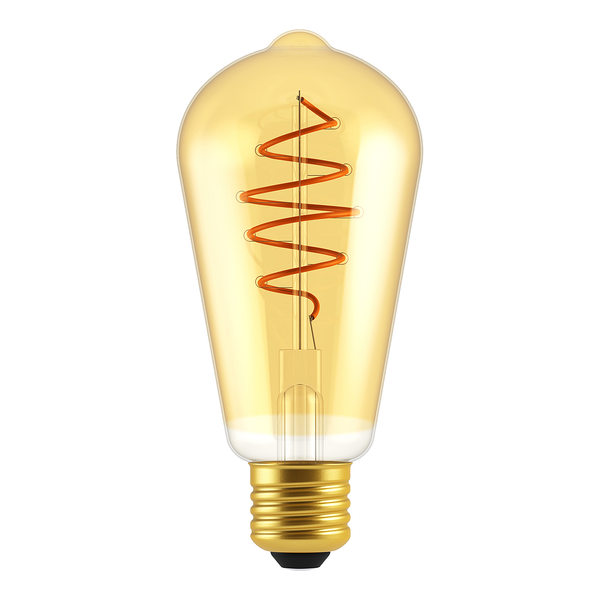 Leuchtmittel Arthel (3er-Set) - Glas / Metall - 3-flammig