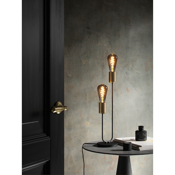 Leuchtmittel Armaille (3er-Set) - Glas / Metall - 3-flammig
