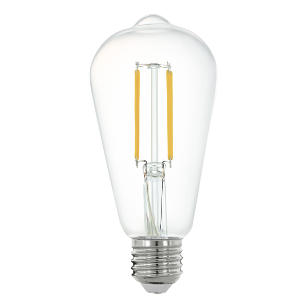 LED-Leuchtmittel Prunet - Klarglas / Metall - 1-flammig