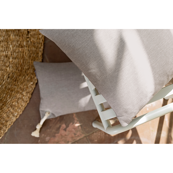 Kissenhülle Capri - Polyacryl - Grau - 50 x 30 cm