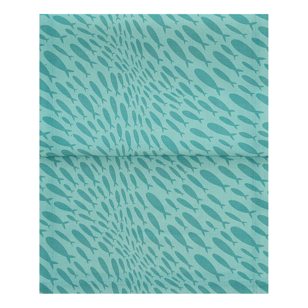 Tischläufer Haiti Fische - Polyacryl Dralon - Türkis