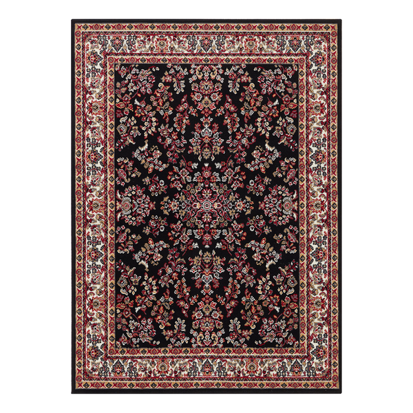 Kurzflorteppich Cublize I - Polypropylen - Schwarz - 180 x 260 cm