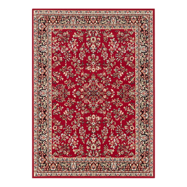 Kurzflorteppich Cublize I - Polypropylen - Rot - 80 x 150 cm