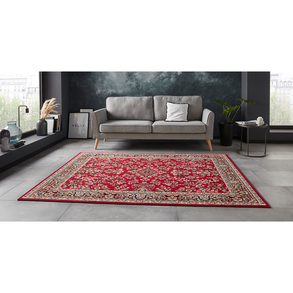 Kurzflorteppich Cublize I - Polypropylen - Rot - 160 x 220 cm