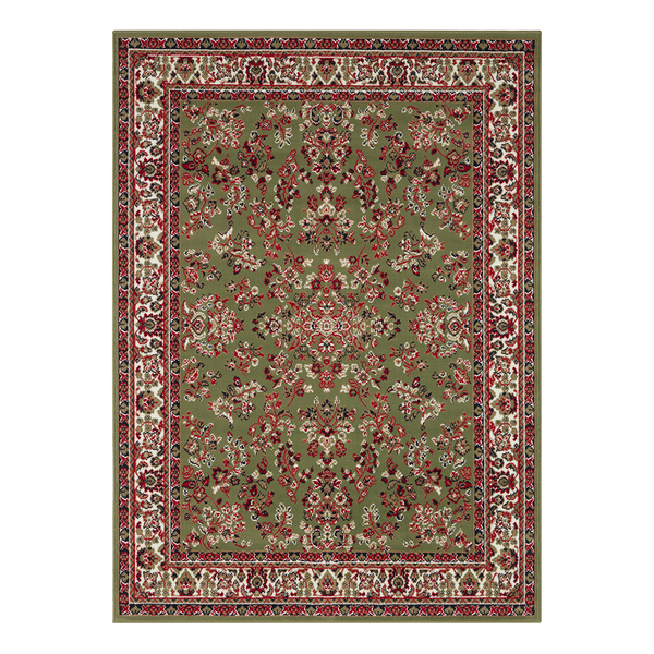 Kurzflorteppich Cublize I - Polypropylen - Grün - 120 x 160 cm