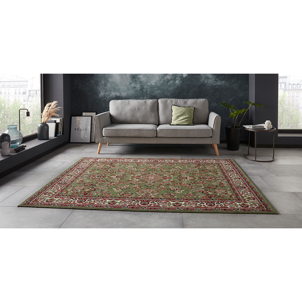 Kurzflorteppich Cublize I - Polypropylen - Grün - 120 x 160 cm