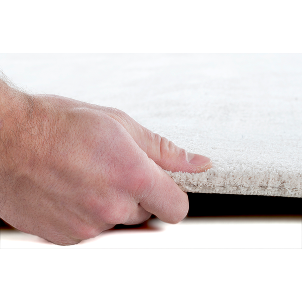 Kurzflorteppich Powder - Kunstfaser - Beige - 50 x 80 cm