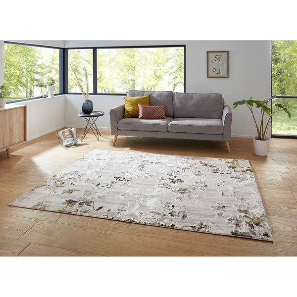Kurzflorteppich Maceo - Polypropylen - Gold - 80 x 150 cm