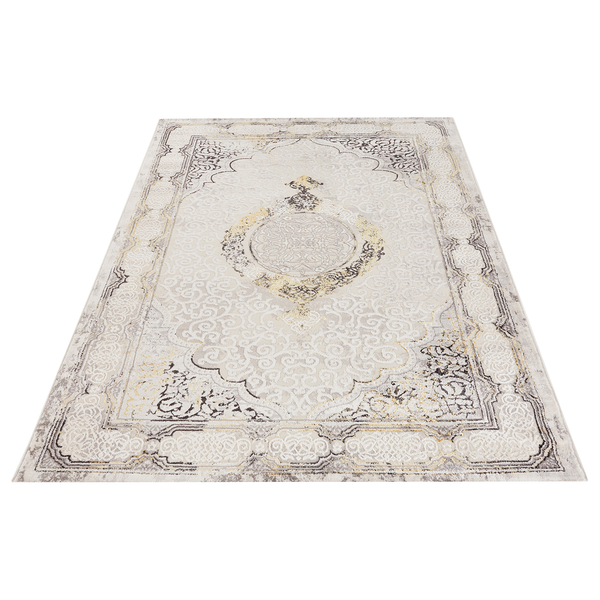 Kurzflorteppich Alain - Polypropylen - Gold - 80 x 150 cm