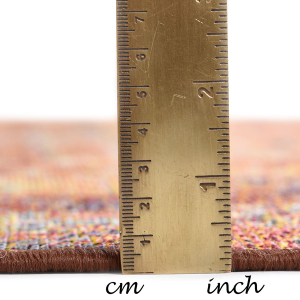 Outdoorteppich Funky Orient Two - Kunstfaser - Rust - 60 x 100 cm