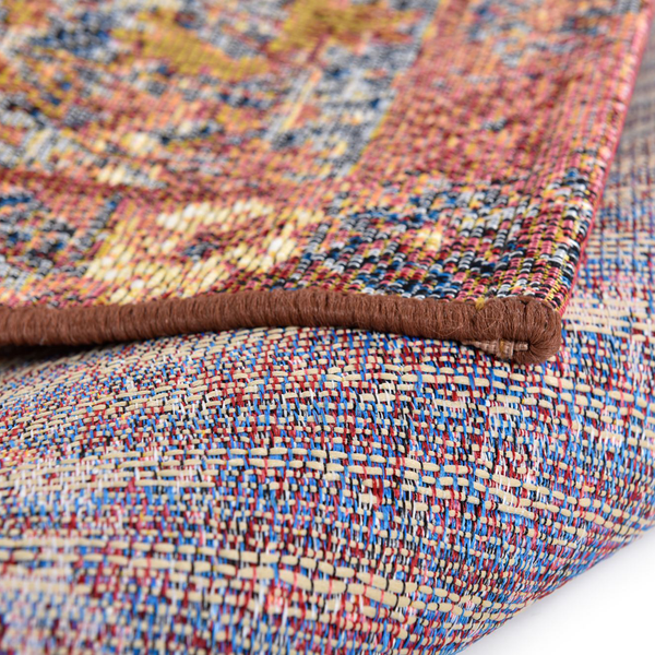 Outdoorteppich Funky Orient Two - Kunstfaser - Rust - 60 x 100 cm