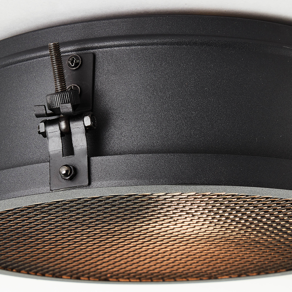 Deckenleuchte Zois II - Eisen - 1-flammig