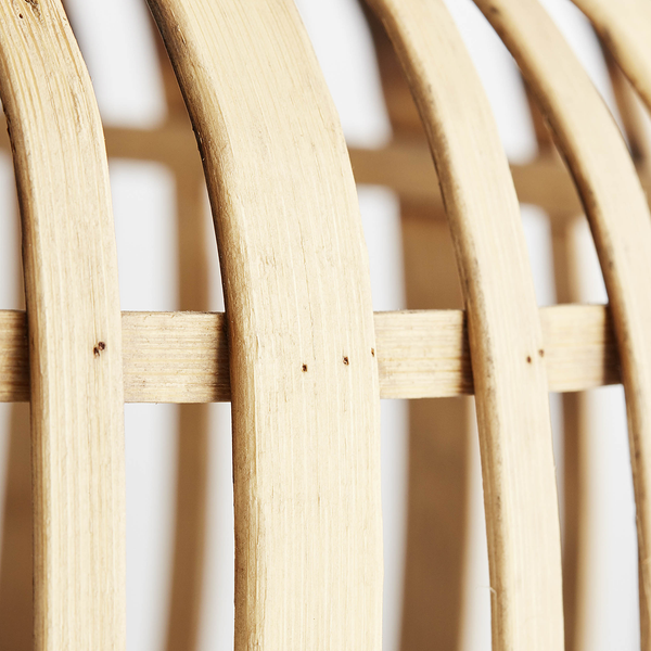 Deckenleuchte Woodrow - Rattan / Eisen - 1-flammig