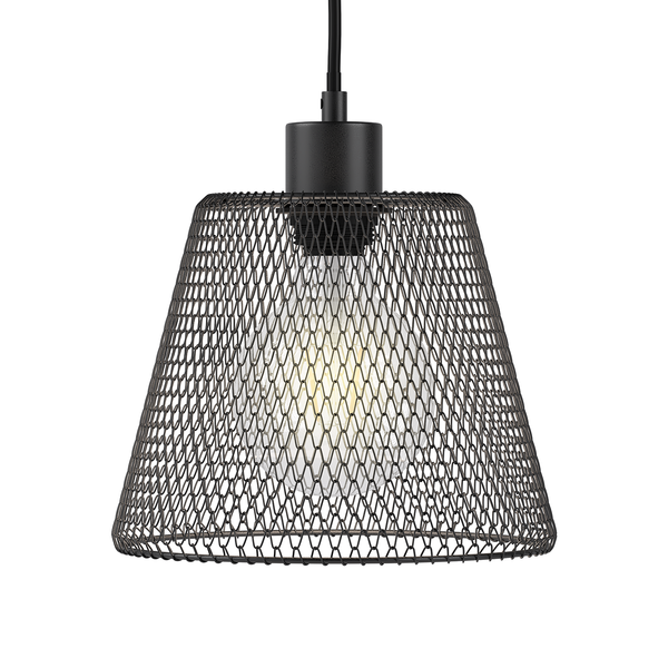 Pendelleuchte Le Vivier - Eisen - 1-flammig - Schwarz