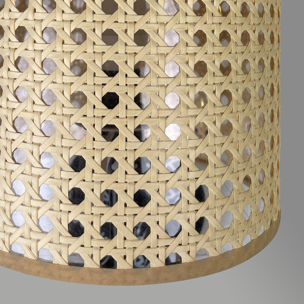 Pendelleuchte Le Tech I - Papier / Eisen - 3-flammig