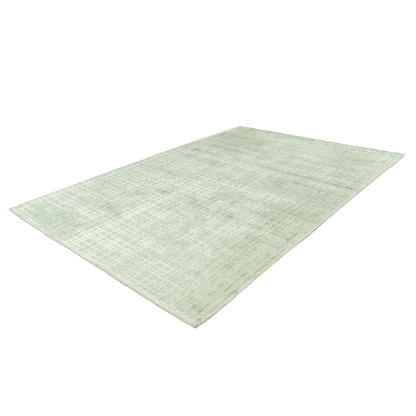 Kurzflorteppich Karma 125 - Viskose - Mint - 120 x 170 cm
