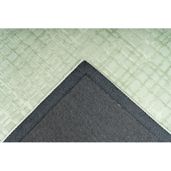 Kurzflorteppich Karma 125 - Viskose - Mint - 120 x 170 cm