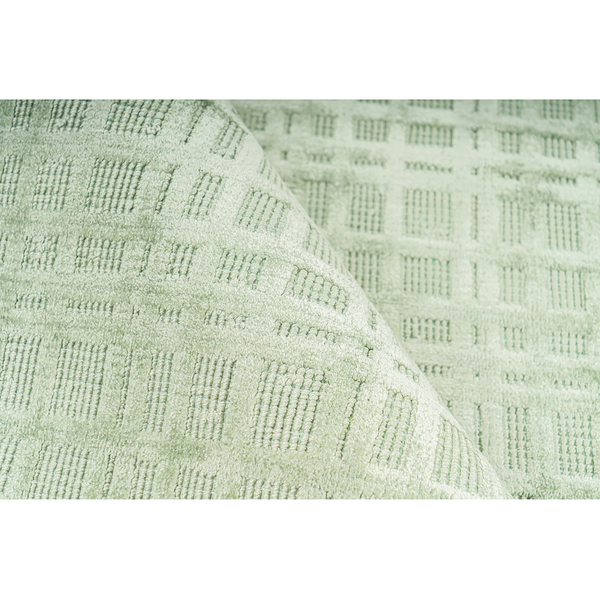 Kurzflorteppich Karma 125 - Viskose - Mint - 120 x 170 cm