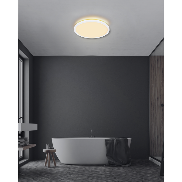 LED-Deckenleuchte Sapana IV - Polypropylen - 1-flammig