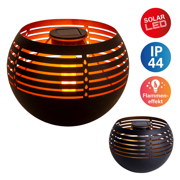 LED-Dekoleuchte Vidauban - Eisen - 1-flammig