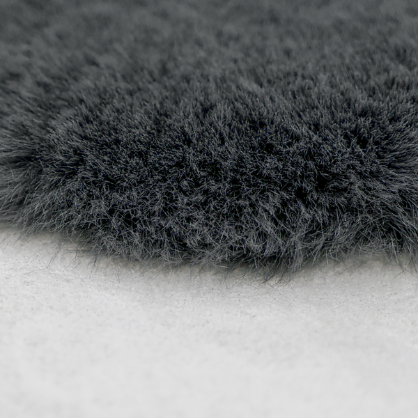Schafsfell Rabbit 200 - Kunstfaser - Anthrazit