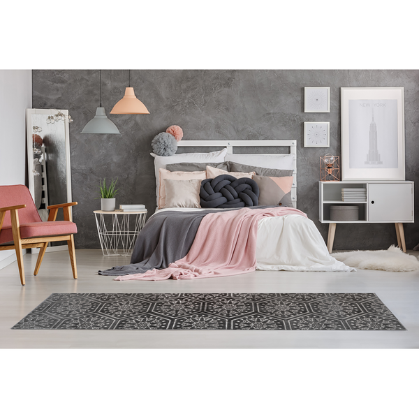 Läufer Monroe 200 - Kunstfaser - Anthrazit