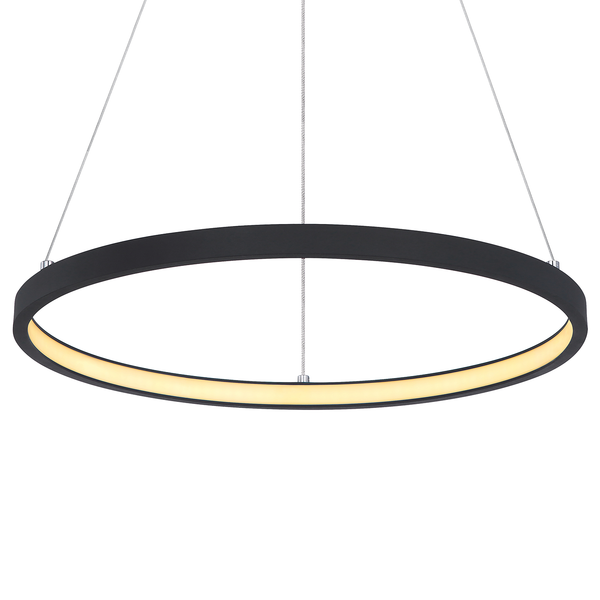 LED-Pendelleuchte Ralph II - Polypropylen / Eisen - 1-flammig
