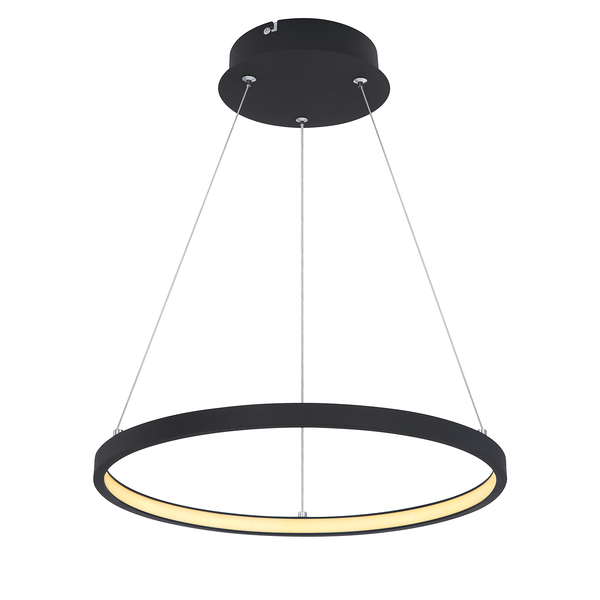 LED-Pendelleuchte Ralph II - Polypropylen / Eisen - 1-flammig