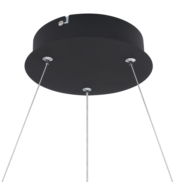 LED-Pendelleuchte Ralph II - Polypropylen / Eisen - 1-flammig