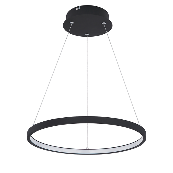 LED-Pendelleuchte Ralph II - Polypropylen / Eisen - 1-flammig